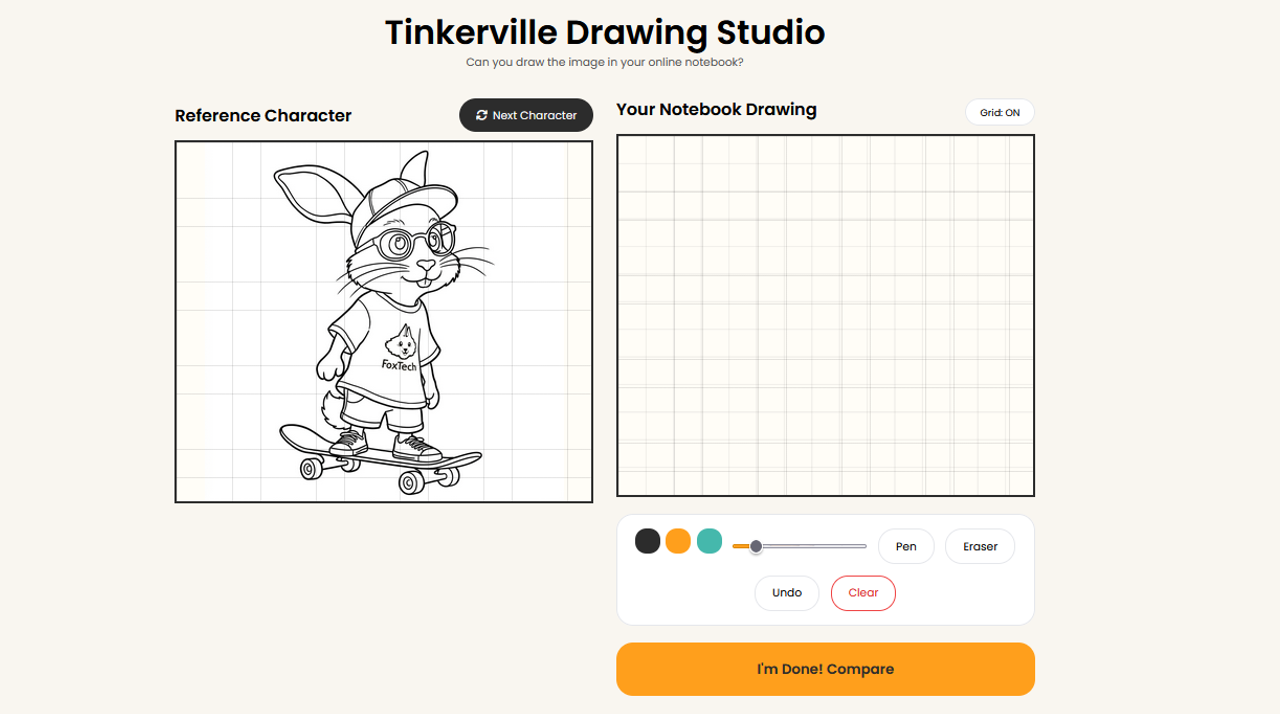 Drawing Studio Game